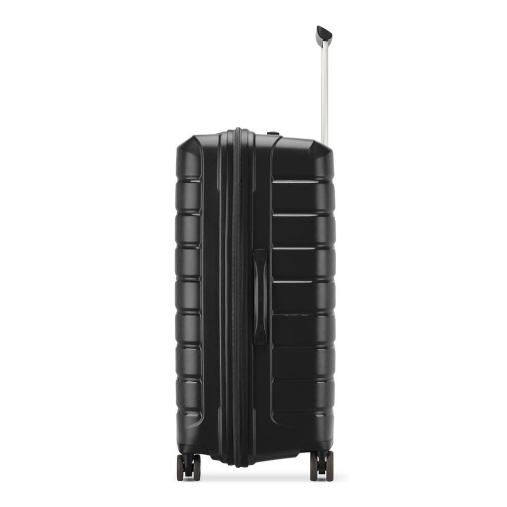 Roncato B Flying DLX Medium Trunk Luggage - Smoke Black - Love Luggage