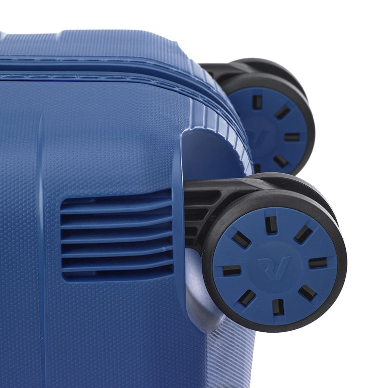 Roncato Box Sport 2.0 Carry On 55cm Lightweight 2.2Kg Suitcase - Navy - Love Luggage