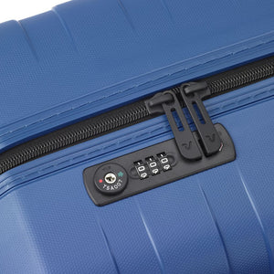 Roncato Box Sport 2.0 Carry On 55cm Lightweight 2.2Kg Suitcase - Navy - Love Luggage