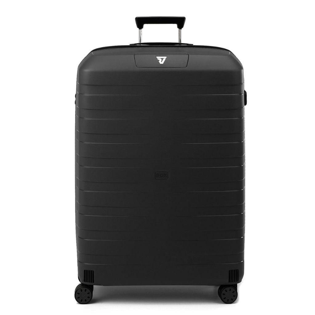 Roncato Box Sport 2.0 Large 78cm Hardsided Spinner Suitcase Black - Love Luggage