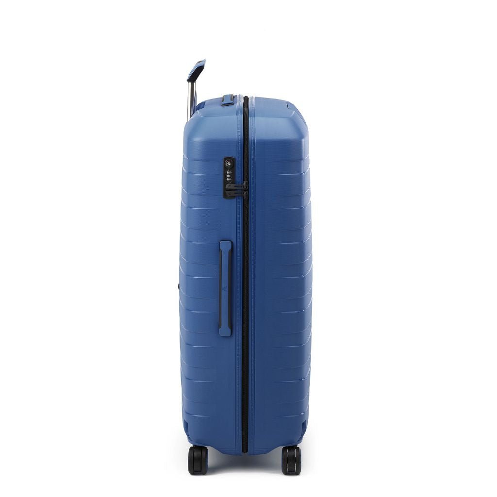 Roncato Box Sport 2.0 Large 78cm Hardsided Spinner Suitcase - Navy - Love Luggage