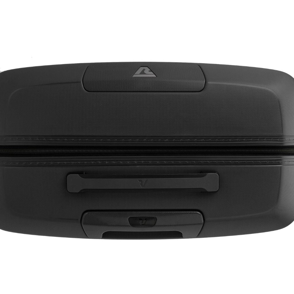 Roncato Box Sport 2.0 Medium 69cm Hardsided Spinner Suitcase - Black - Love Luggage