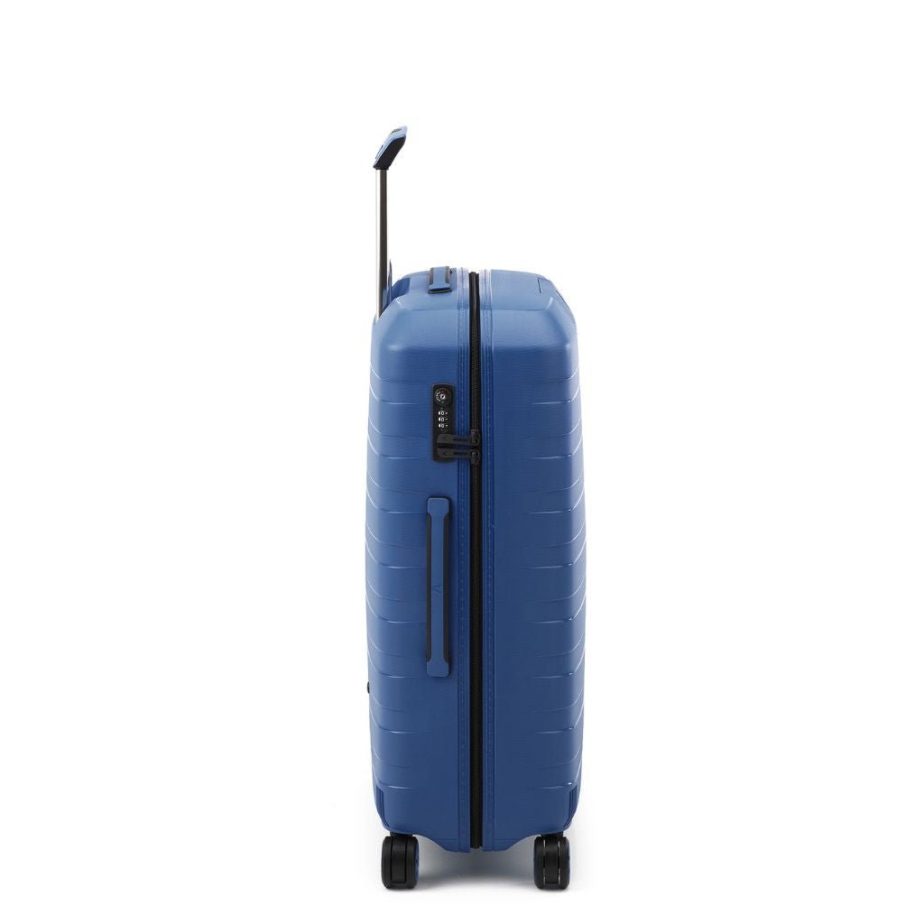 Roncato Box Sport 2.0 Medium 69cm Hardsided Spinner Suitcase - Navy - Love Luggage