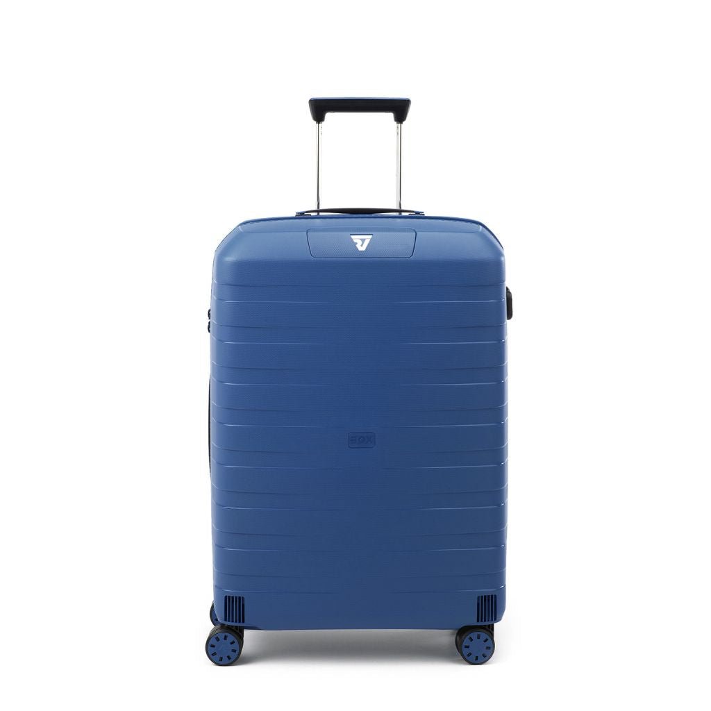 Roncato Box Sport 2.0 Medium 69cm Hardsided Spinner Suitcase - Navy - Love Luggage