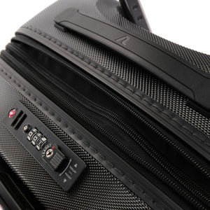 Roncato Carry On Suitcase With Laptop Sleeve - Black - Love Luggage