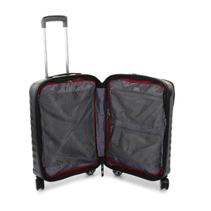 Roncato Carry On Suitcase With Laptop Sleeve - Black - Love Luggage