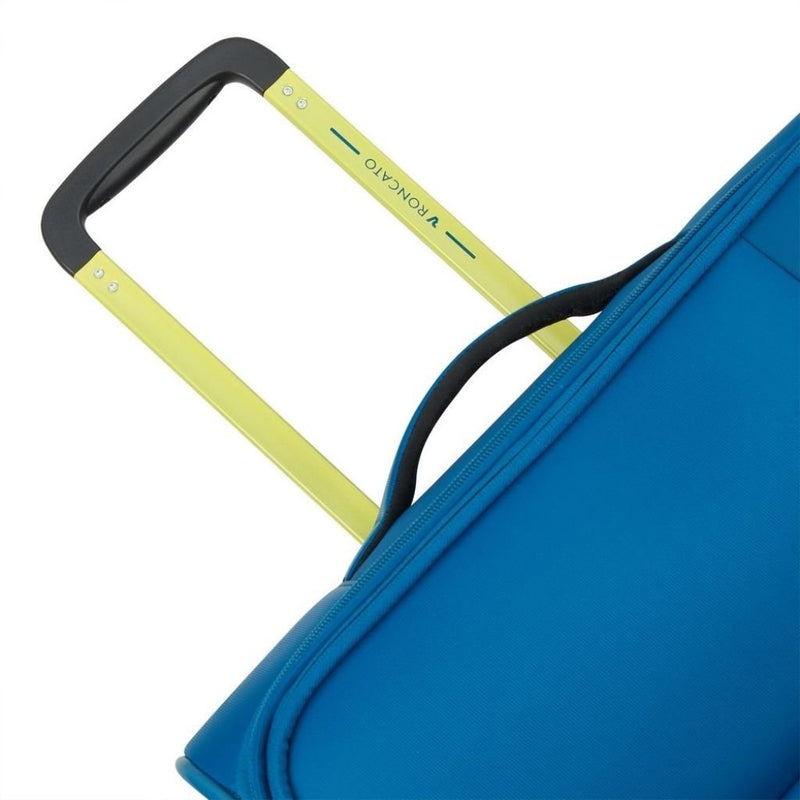 Roncato Move 55cm Carry On 2.3Kg Lightweight Luggage - Blue Lagoon - Love Luggage