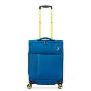 Roncato Move 55cm Carry On 2.3Kg Lightweight Luggage - Blue Lagoon - Love Luggage