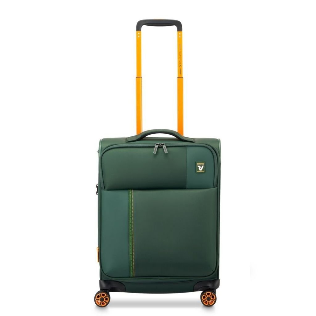 Roncato Move 55cm Carry On 2.3Kg Lightweight Luggage - Green - Love Luggage