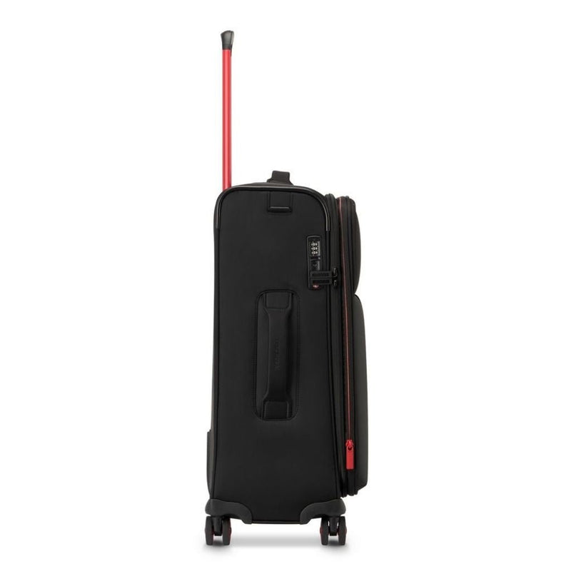 Roncato Move 64cm Medium 3.2Kg Lightweight Luggage - Smoke Black - Love Luggage