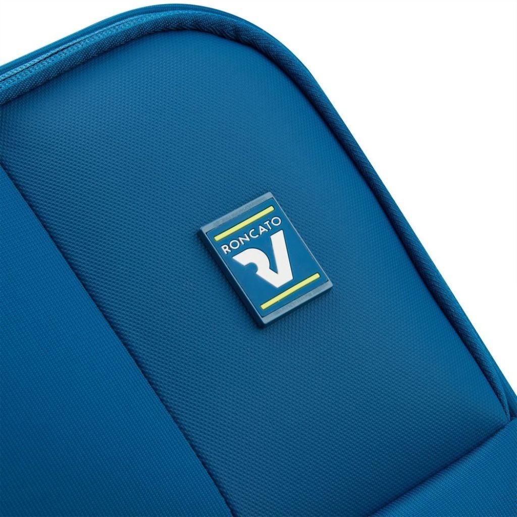 Roncato Move 77cm Large 3.8Kg Lightweight Luggage - Blue Lagoon - Love Luggage