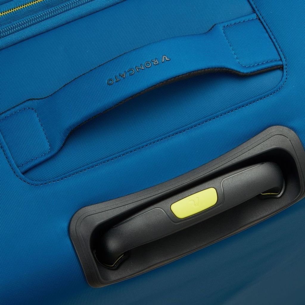 Roncato Move 77cm Large 3.8Kg Lightweight Luggage - Blue Lagoon - Love Luggage