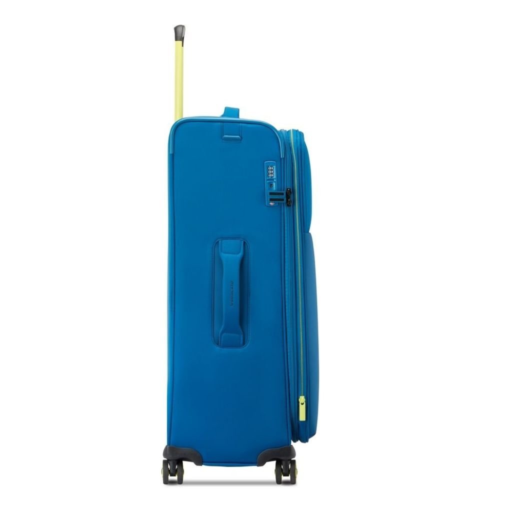 Roncato Move 77cm Large 3.8Kg Lightweight Luggage - Blue Lagoon - Love Luggage
