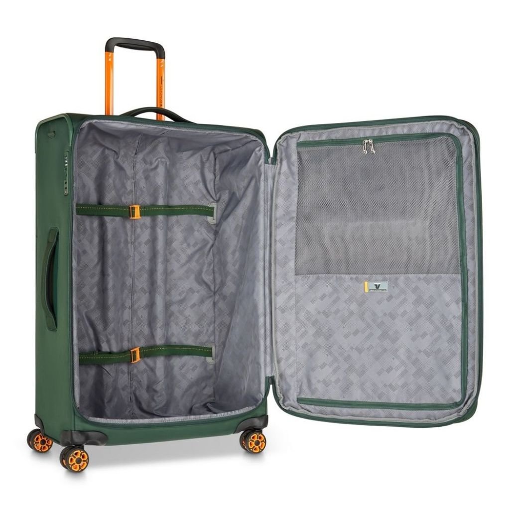 Roncato Move 77cm Large 3.8Kg Lightweight Luggage - Green - Love Luggage