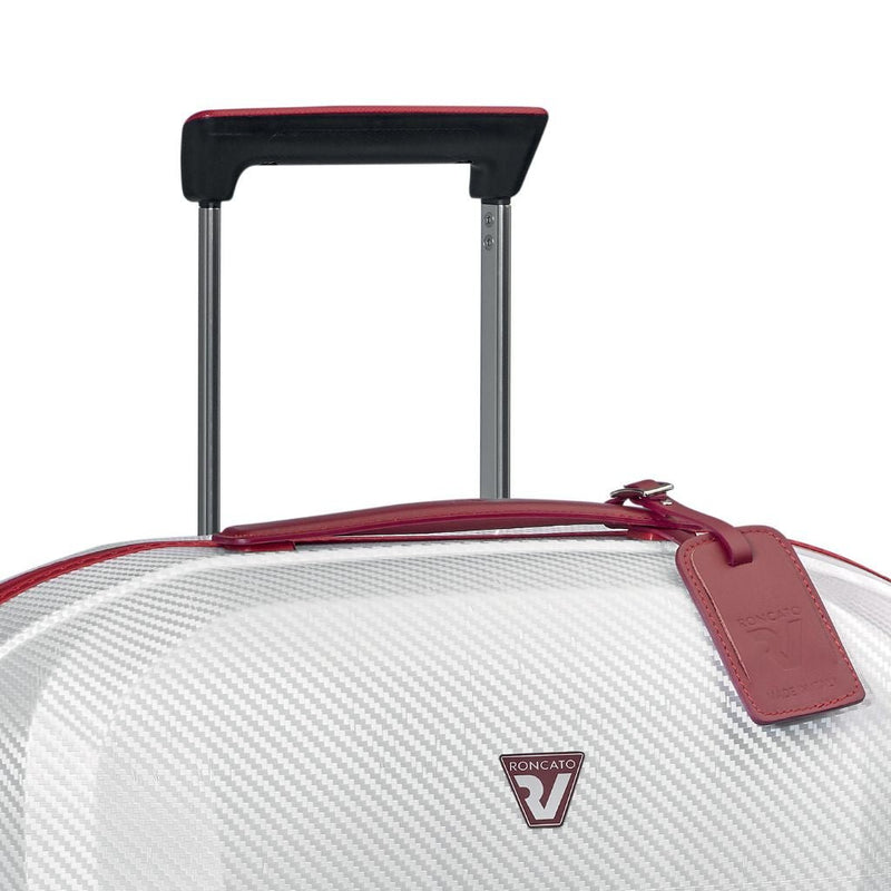 Roncato We Are Glam Large 78cm Spinner Suitcase 3kg - White - Love Luggage