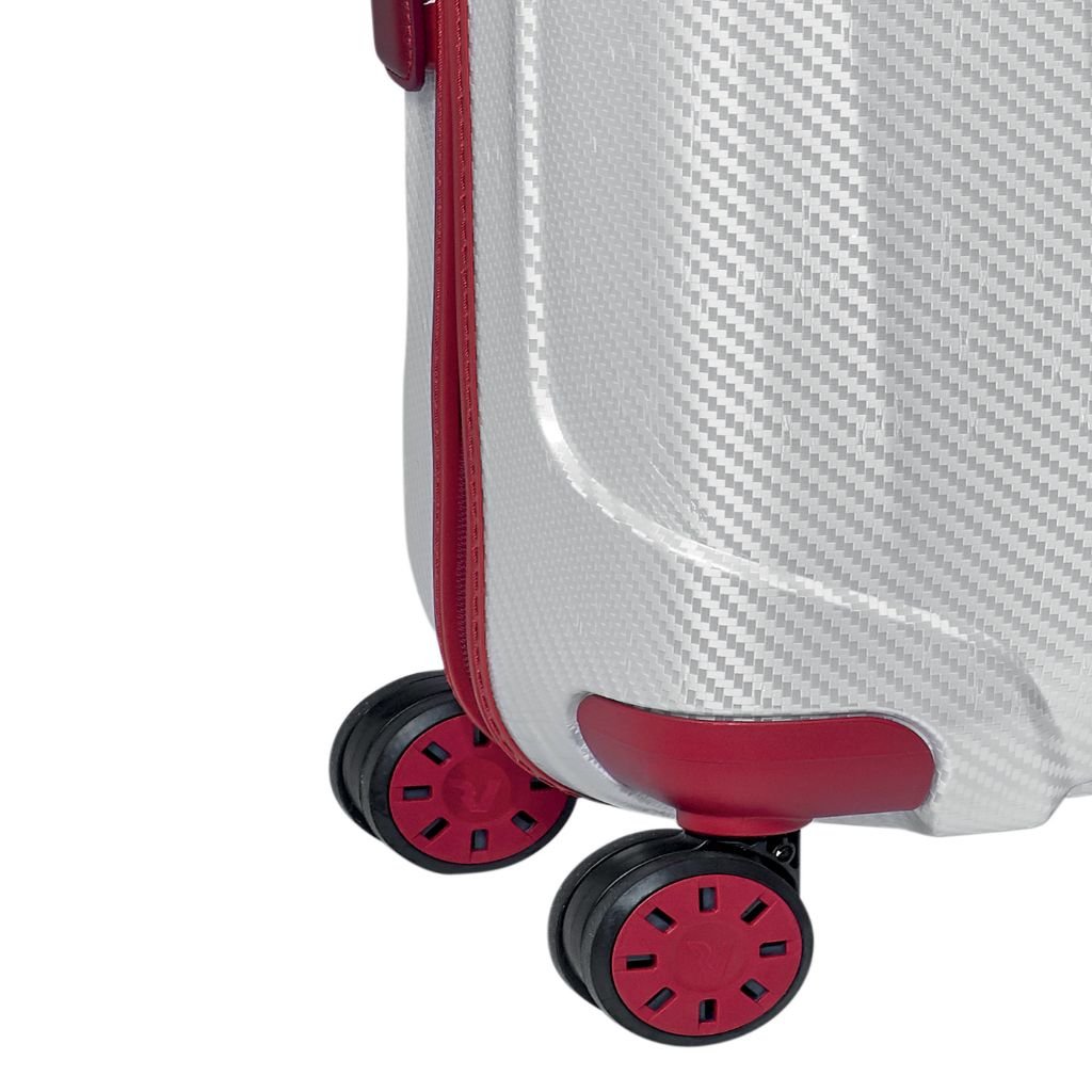 Roncato We Are Glam Large 78cm Spinner Suitcase 3kg - White - Love Luggage
