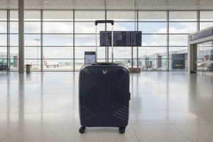 Roncato Ypsilon Carry On 55cm Hardsided Exp Spinner Suitcase Dark Blue Roncato