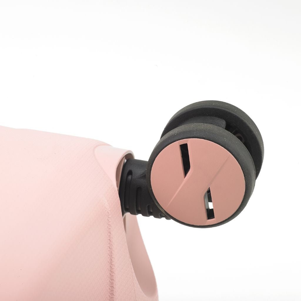 Roncato Ypsilon Carry On 55cm Hardsided Exp Spinner Suitcase Pale Pink - Love Luggage