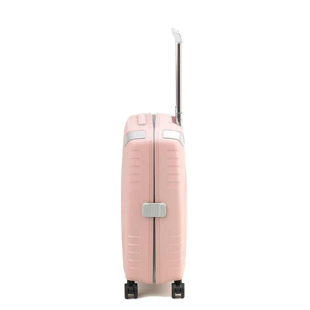 Roncato Ypsilon Carry On 55cm Hardsided Exp Spinner Suitcase Pale Pink - Love Luggage