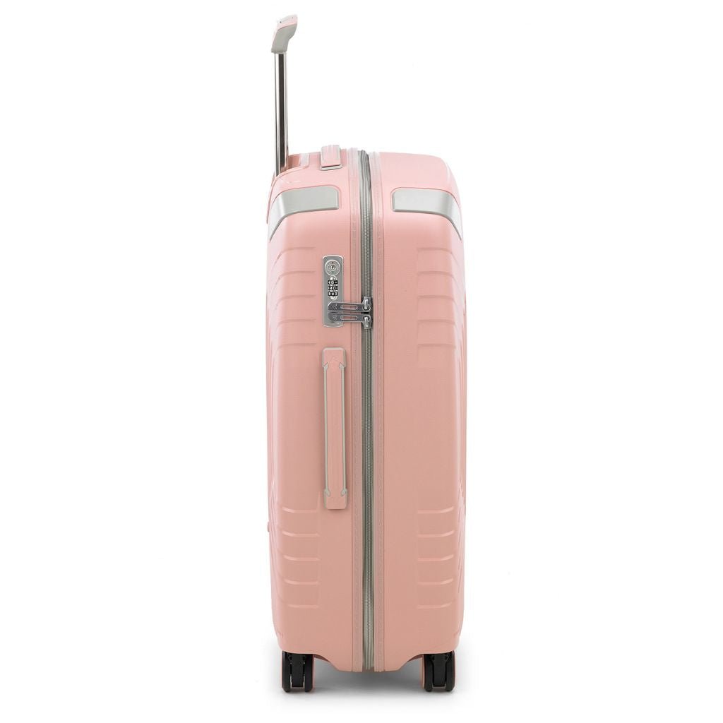 Roncato Ypsilon Medium 69cm Hardsided Spinner Suitcase Pale Pink - Love Luggage