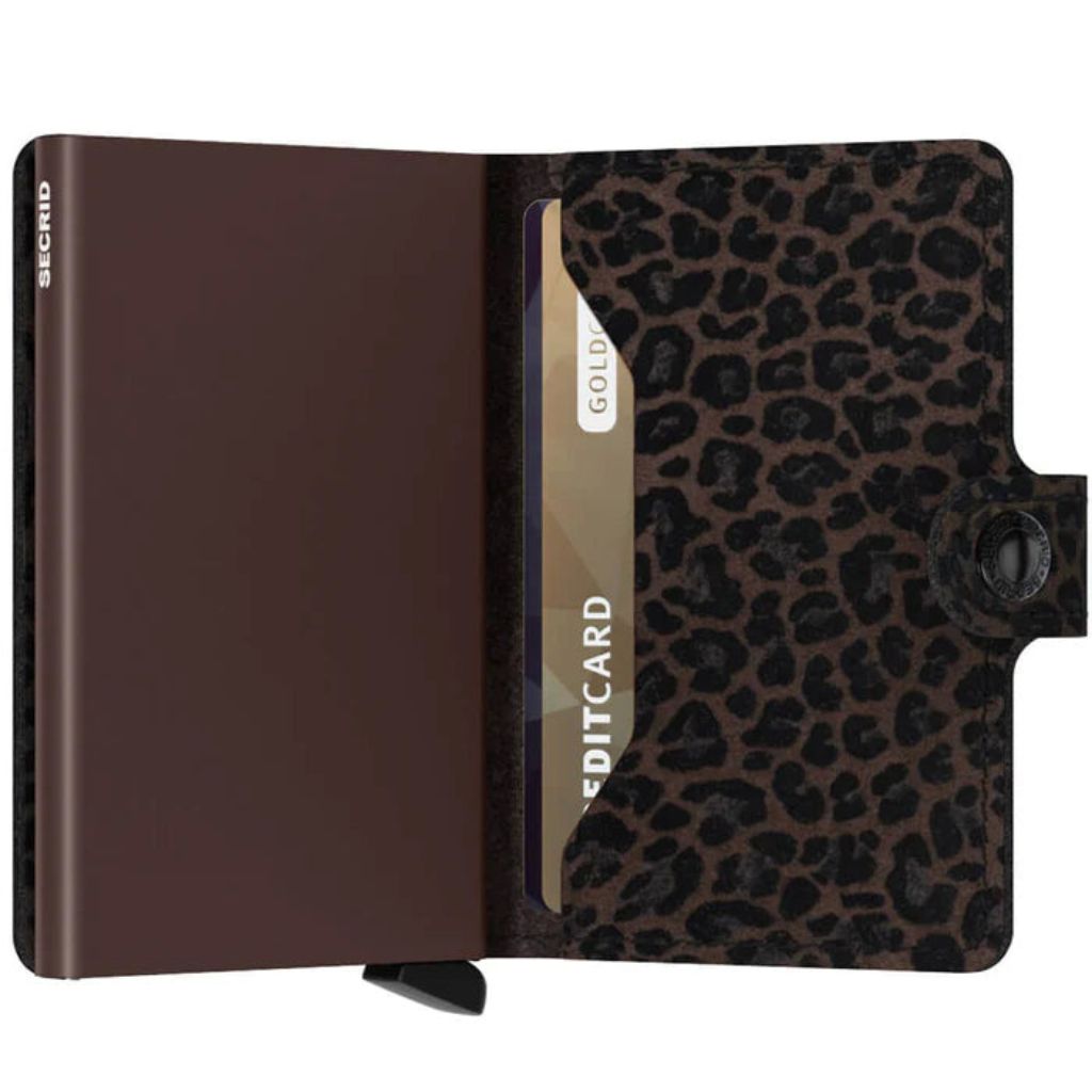 Secrid Miniwallet - Leo Leather Brown - Love Luggage
