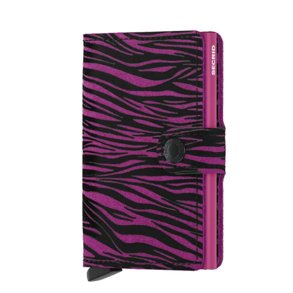 Secrid Miniwallet - Zebra Fuchsia - Love Luggage
