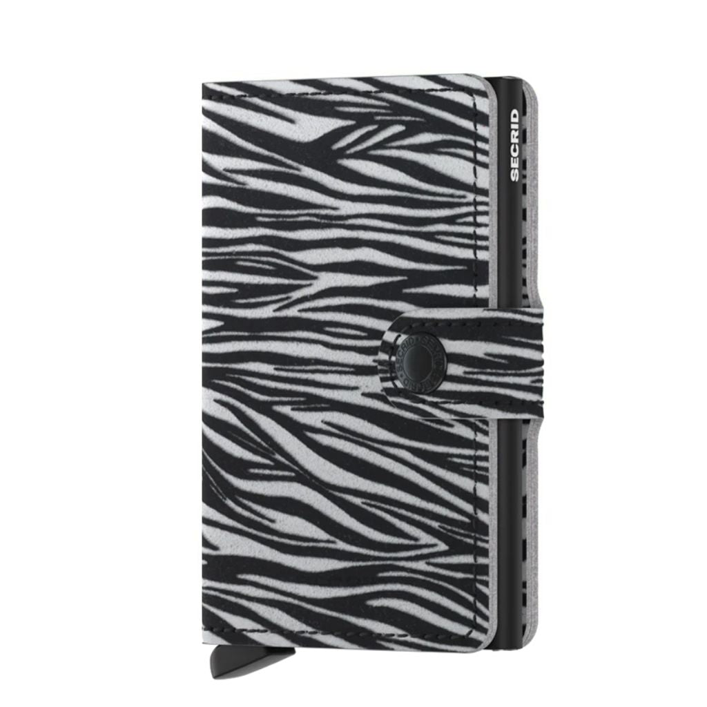 Secrid Miniwallet - Zebra Light Grey - Love Luggage