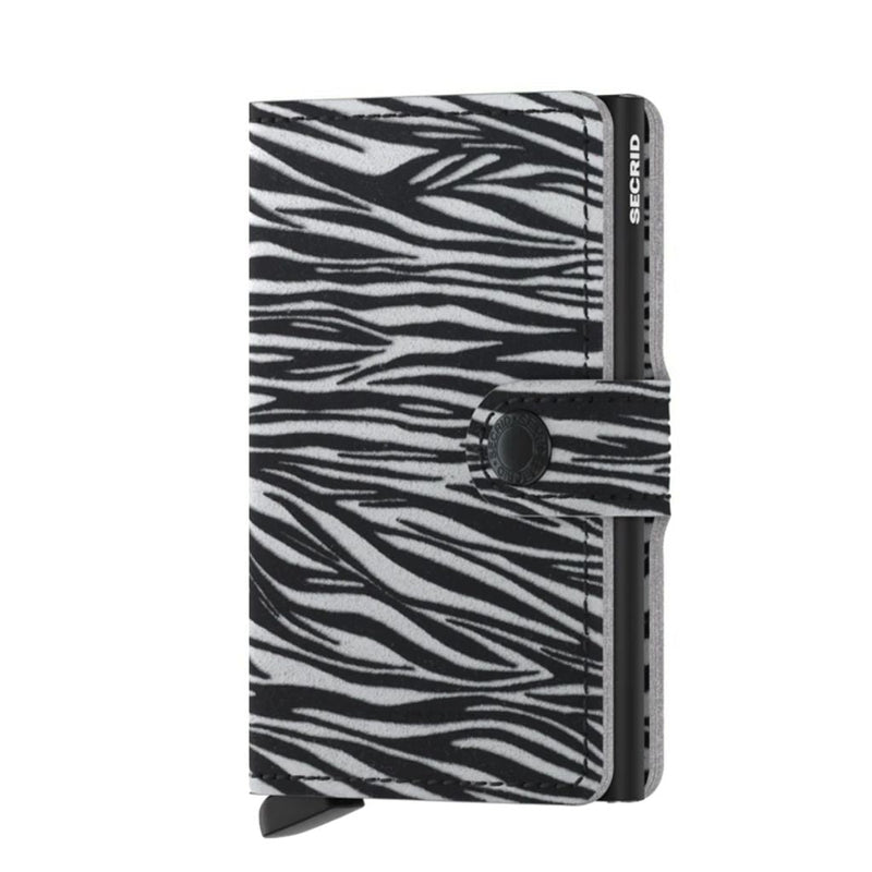 Secrid Miniwallet - Zebra Light Grey - Love Luggage