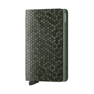 Secrid Slimwallet Hexagon Green - Love Luggage
