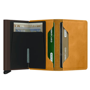 Secrid Slimwallet Vintage Ochre - Love Luggage