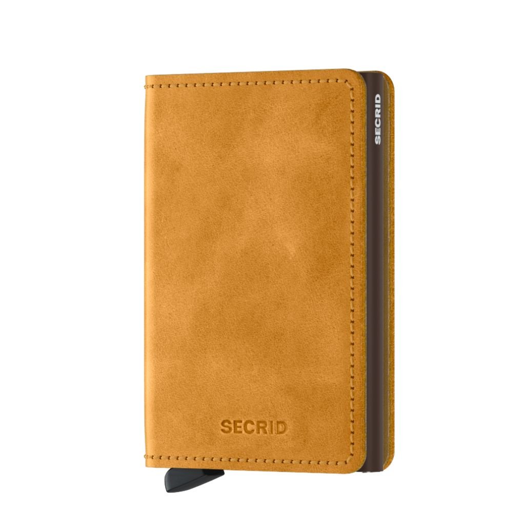 Secrid Slimwallet Vintage Ochre - Love Luggage