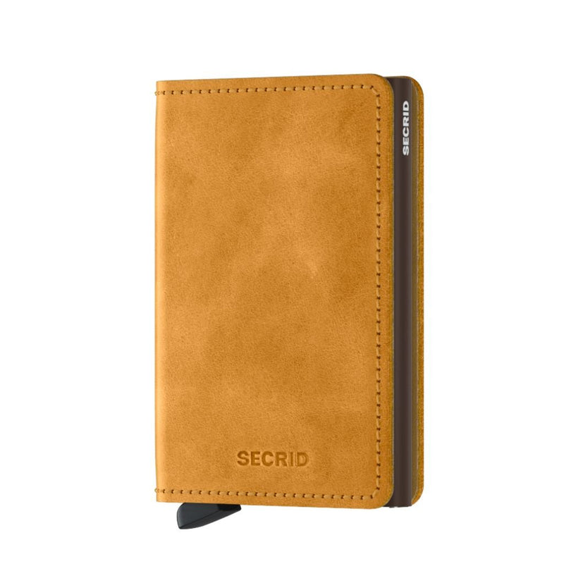Secrid Slimwallet Vintage Ochre - Love Luggage