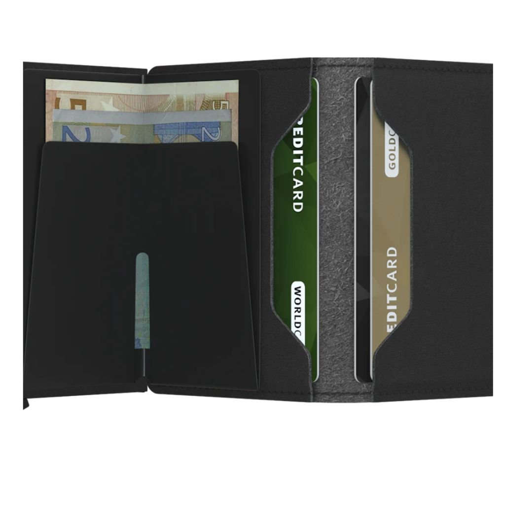 Secrid Slimwallet Yard Powder Black - Love Luggage