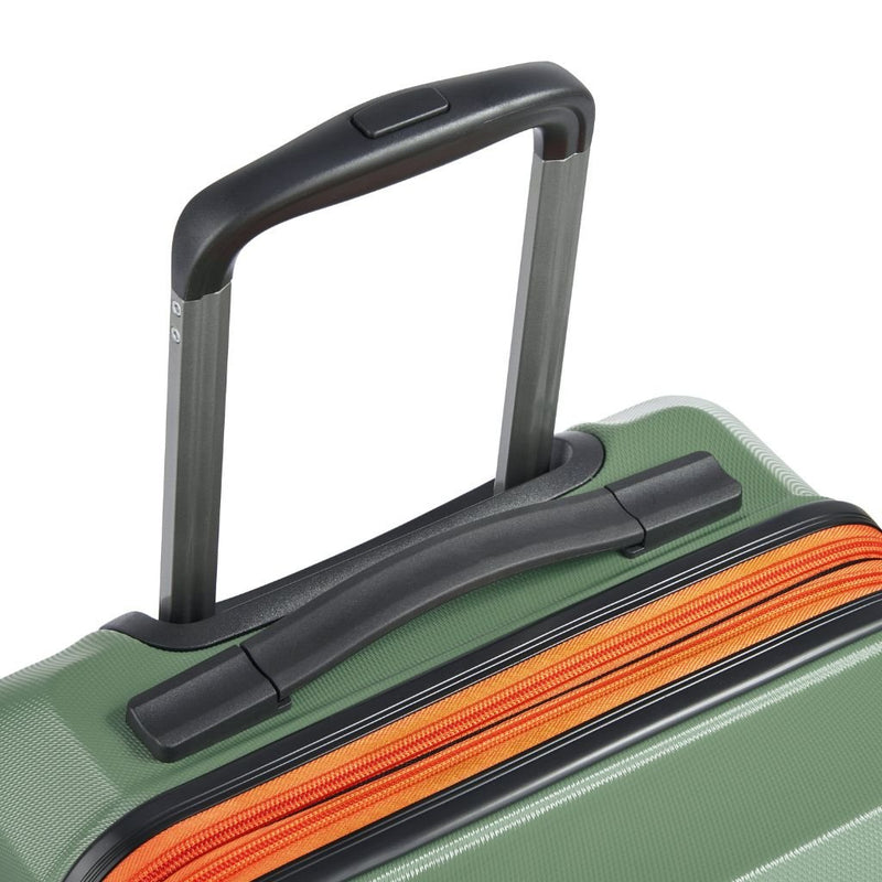 Securitech By Delsey Citadel 54cm Cabin Exp Hardsided Luggage - Green - Love Luggage