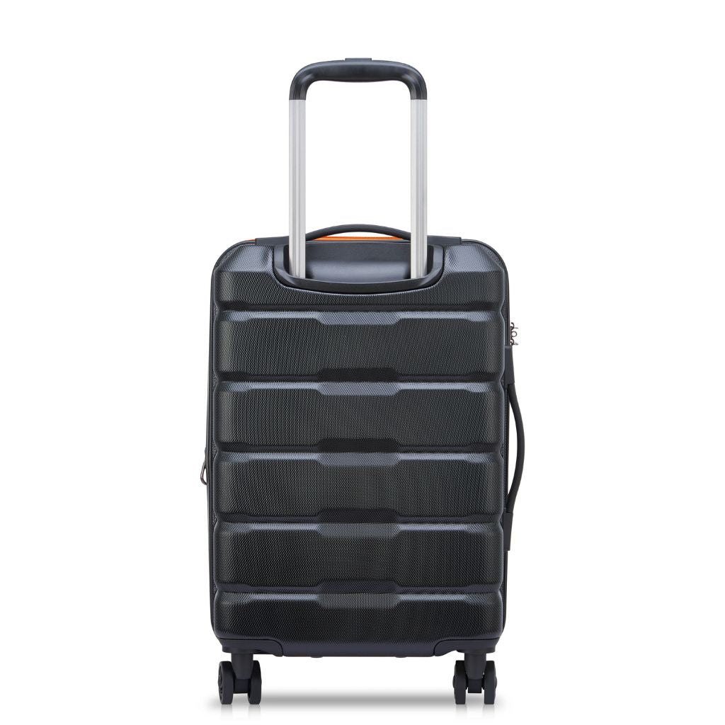 Securitech By Delsey Citadel 55cm Carry On Exp Hardsided Luggage - Black - Love Luggage