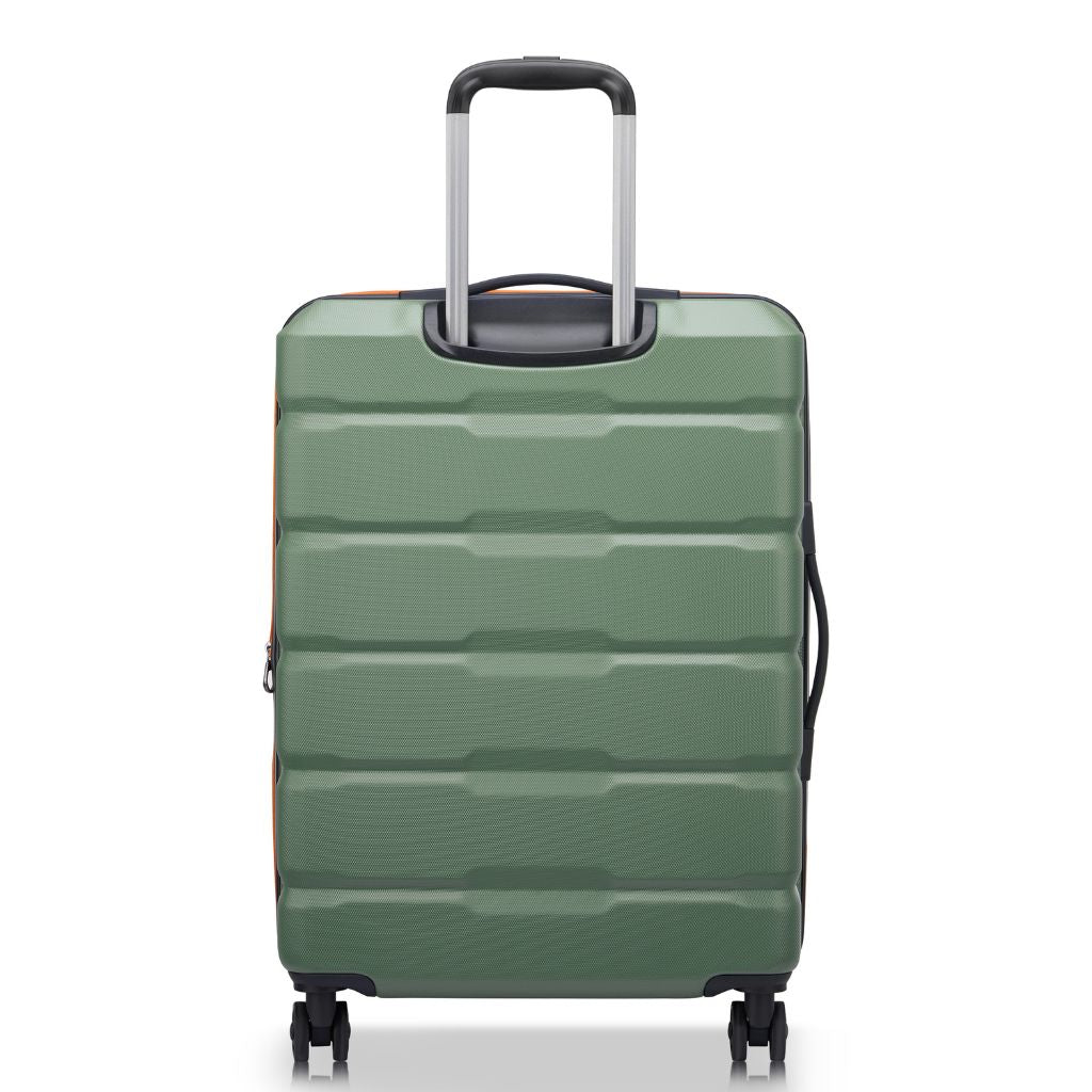 Securitech By Delsey Citadel 65cm Medium Exp Hardsided Luggage - Green - Love Luggage