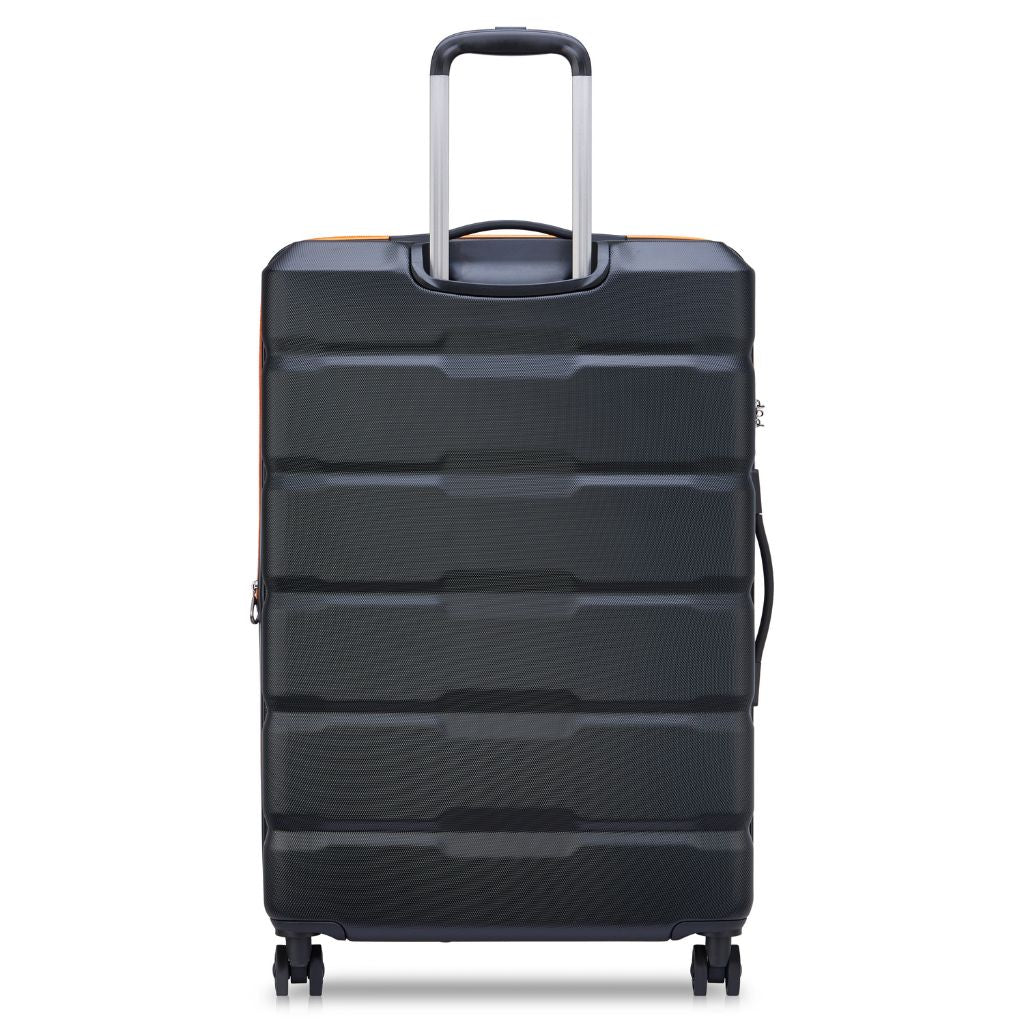 Securitech By Delsey Citadel 75cm Large Exp Hardsided Luggage - Black - Love Luggage