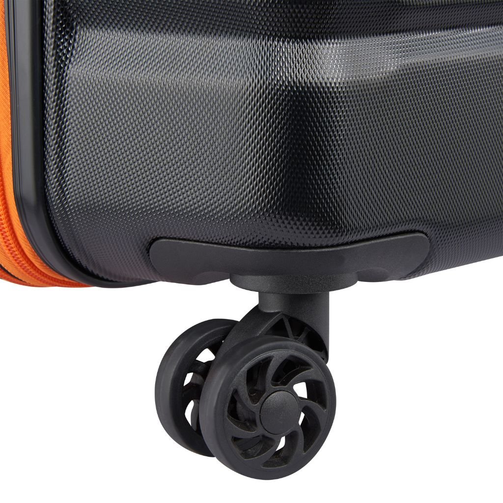 Securitech By Delsey Citadel 75cm Large Exp Hardsided Luggage - Black - Love Luggage