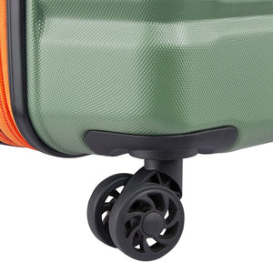Securitech By Delsey Citadel 75cm Large Exp Hardsided Luggage - Green - Love Luggage