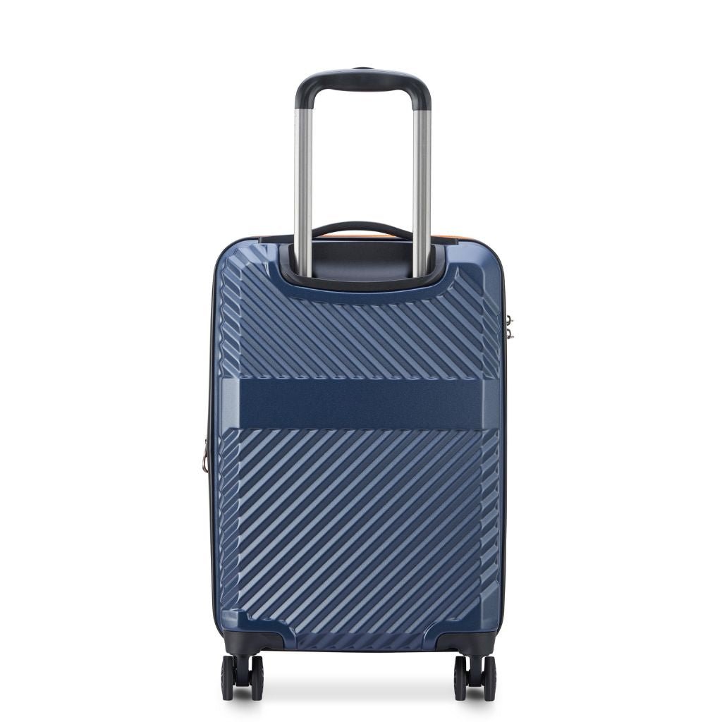 Securitech By Delsey Patrol 55cm Carry On Exp Hardsided Luggage - Blue - Love Luggage
