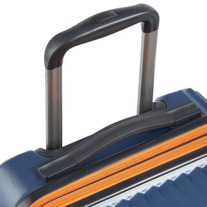 Securitech By Delsey Patrol 55cm Carry On Exp Hardsided Luggage - Blue - Love Luggage