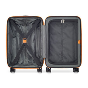 Securitech By Delsey Patrol 55cm Carry On Exp Hardsided Luggage - Grey - Love Luggage
