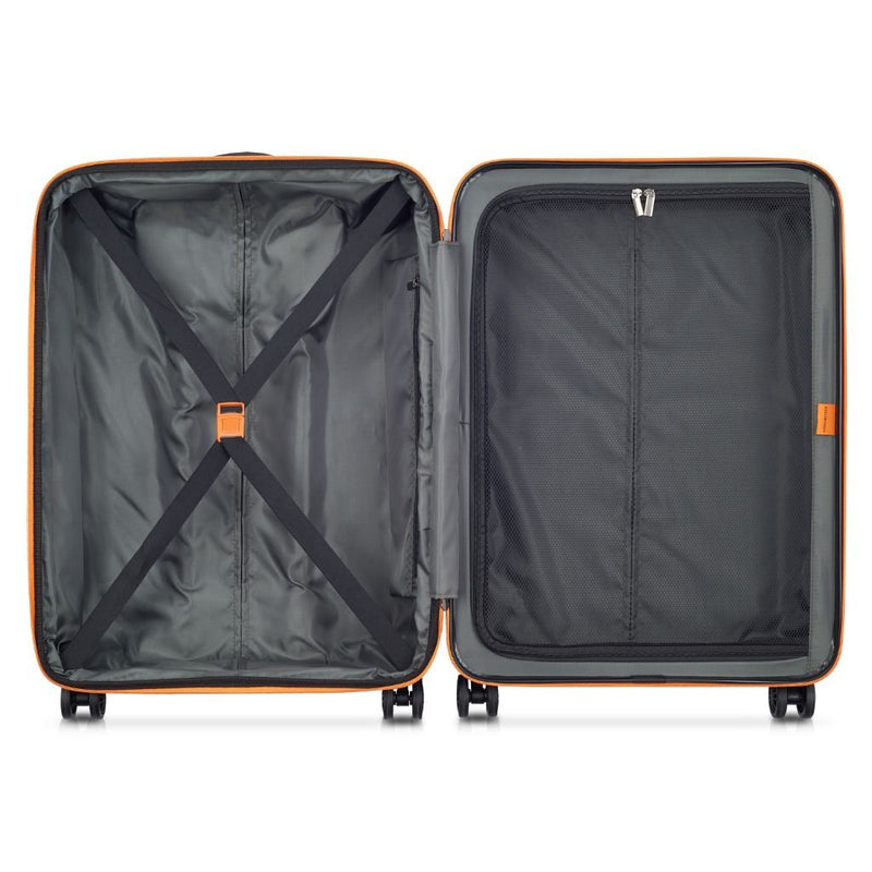 Securitech By Delsey Patrol 65.5cm Medium Exp Hardsided Luggage - Blue - Love Luggage