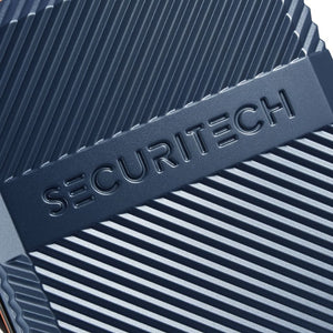 Securitech By Delsey Patrol 75.5cm Large Exp Hardsided Luggage - Blue - Love Luggage