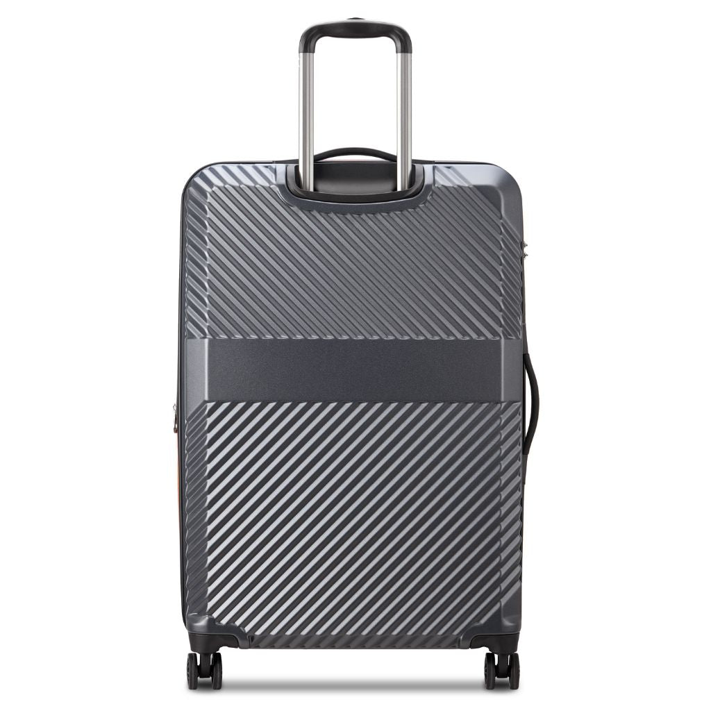 Securitech By Delsey Patrol 75.5cm Large Exp Hardsided Luggage - Grey - Love Luggage