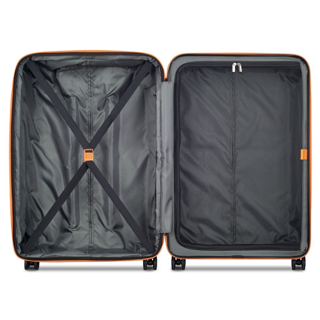 Securitech By Delsey Patrol 75.5cm Large Exp Hardsided Luggage - Grey - Love Luggage