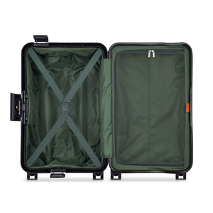 Securitech By Delsey Stone 55cm Carry On Hardsided Luggage Black - Love Luggage