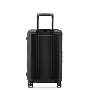 Securitech By Delsey Stone 55cm Carry On Hardsided Luggage Black - Love Luggage
