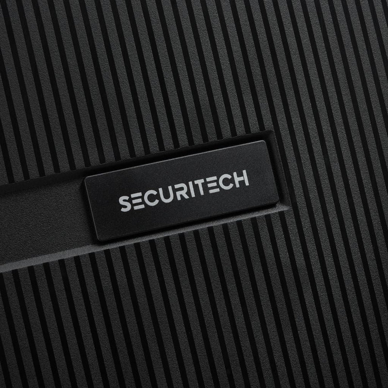 Securitech By Delsey Stone 66cm Medium Hardsided Luggage Black - Love Luggage