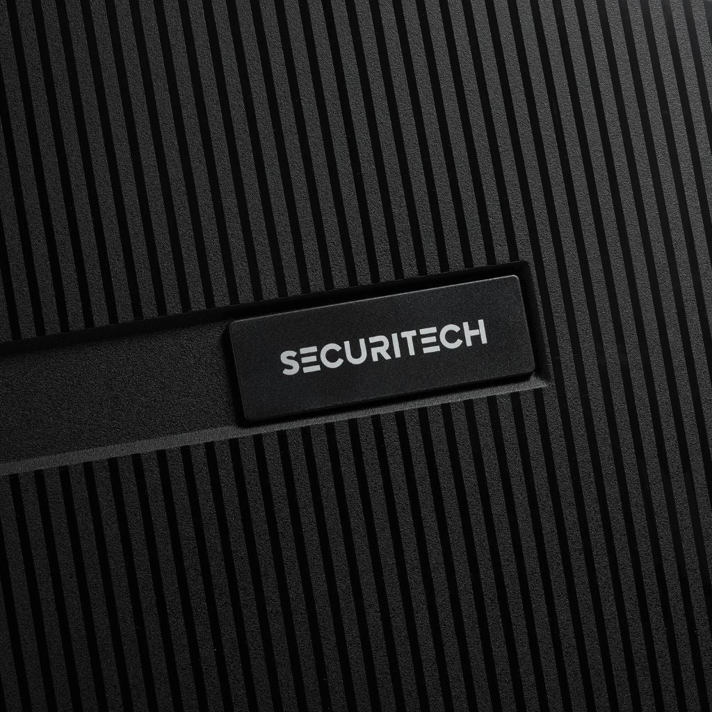 Securitech By Delsey Stone 76cm Large Hardsided Luggage Black - Love Luggage